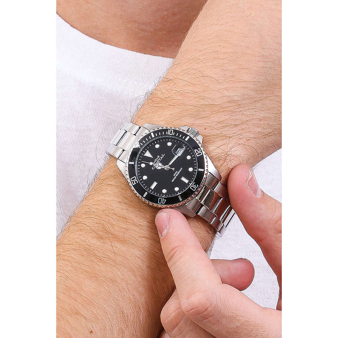Capital only time Toujours man AX342-01 wearing