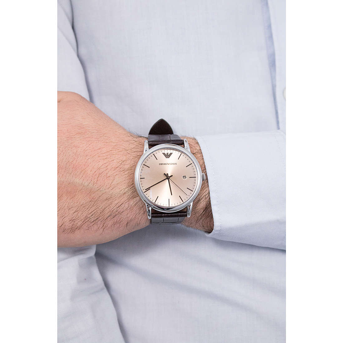 Emporio Armani only time man AR11096 wearing
