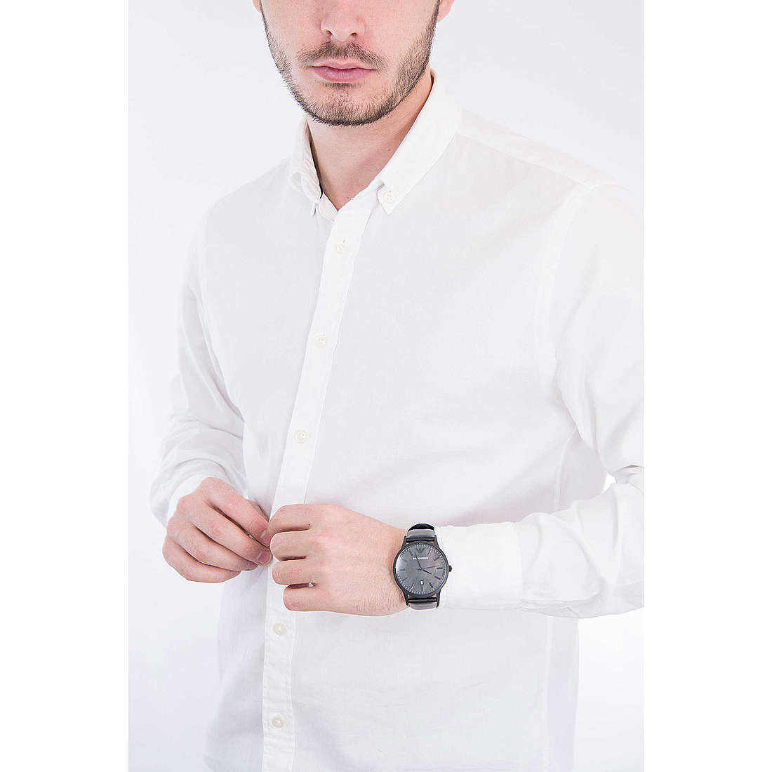 Emporio Armani only time man AR11276 wearing