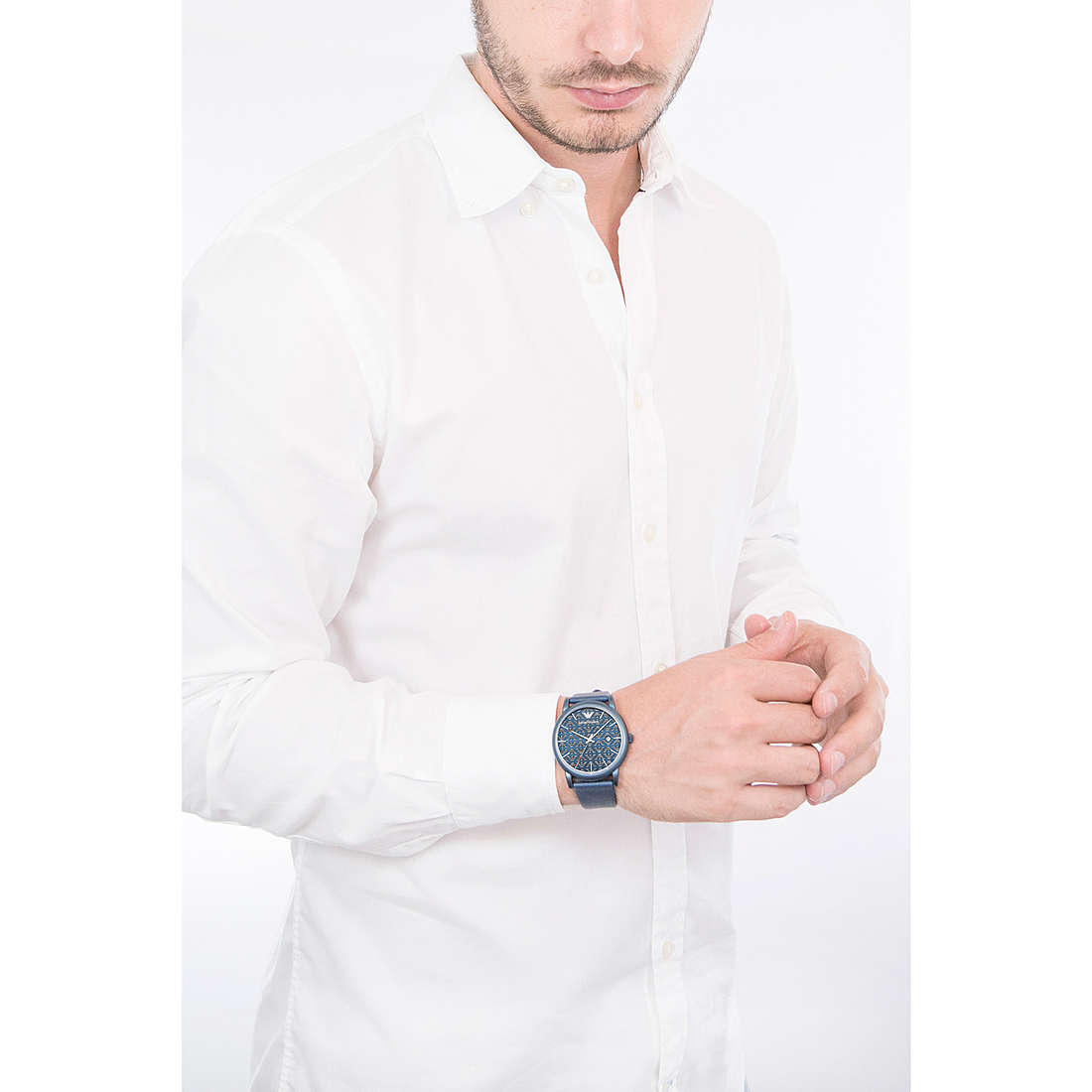 Emporio Armani only time man AR11304 wearing