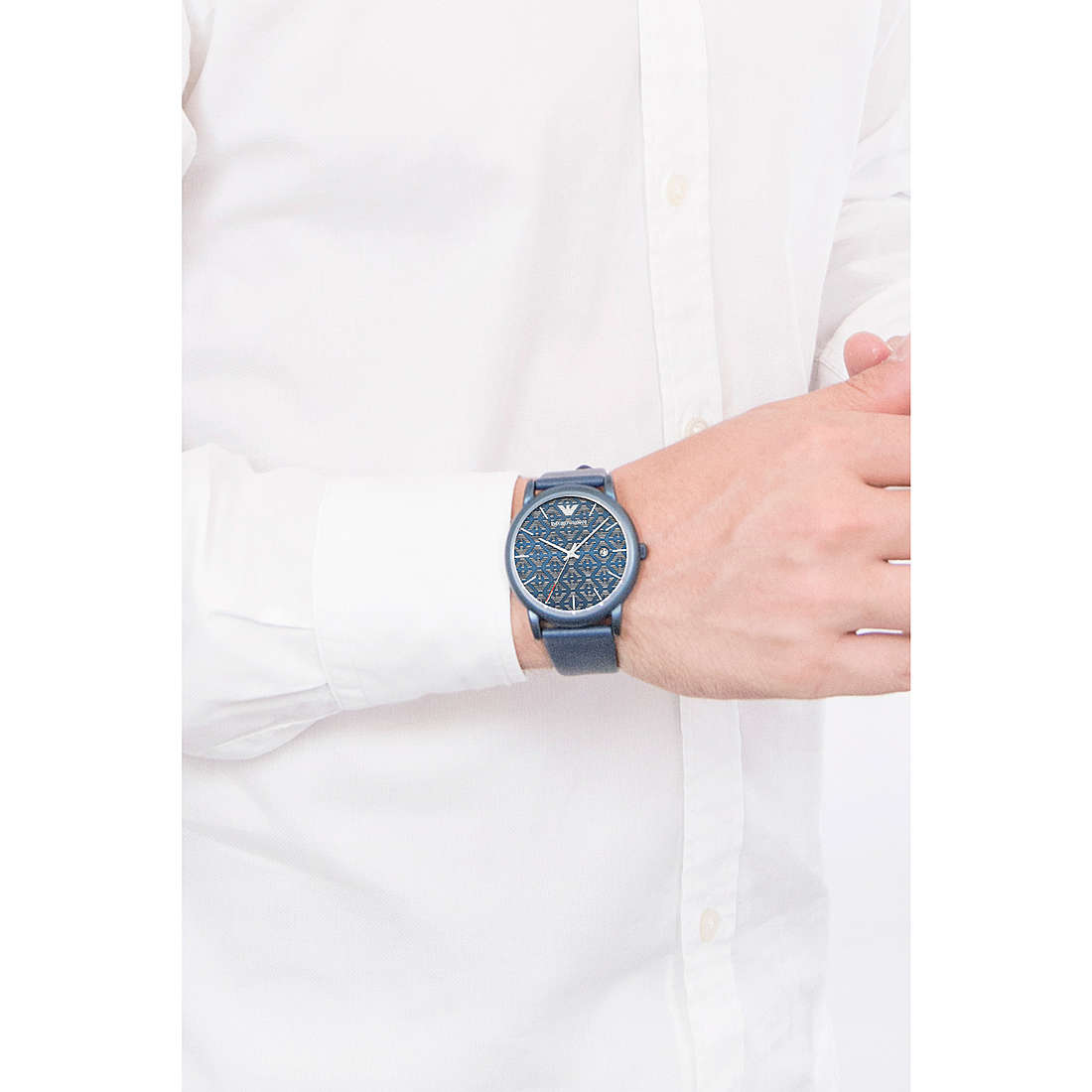 Emporio Armani only time man AR11304 wearing