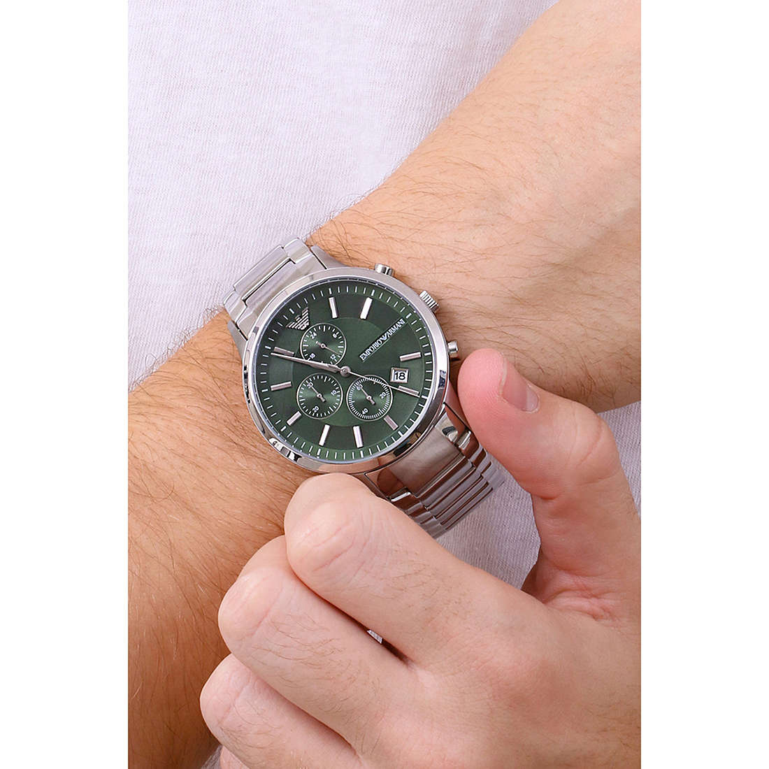 Emporio Armani only time man AR11507 wearing