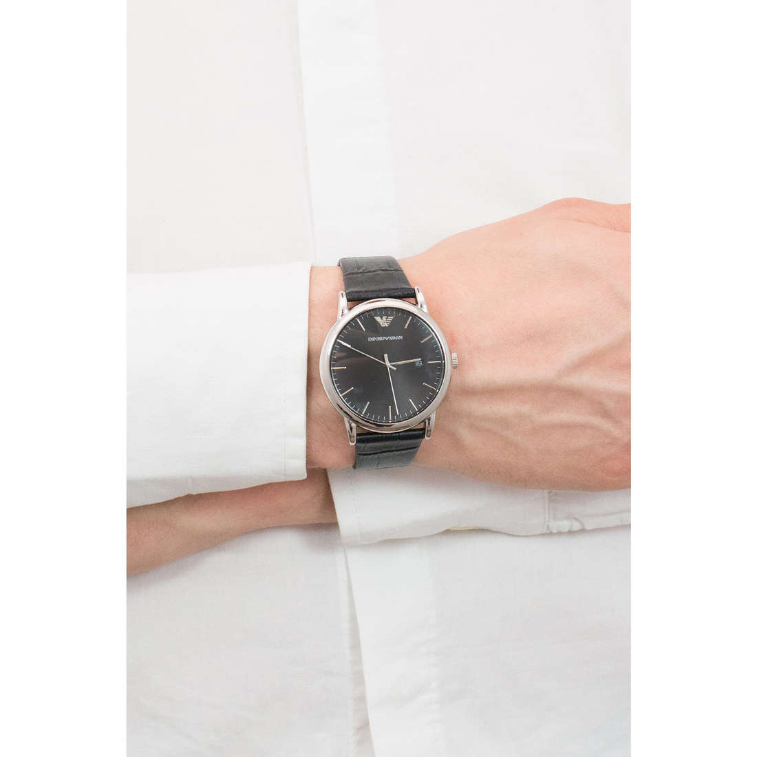 Emporio Armani only time man AR2500 wearing