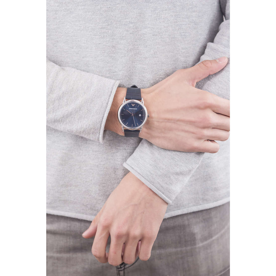 Emporio Armani only time man AR2501 wearing