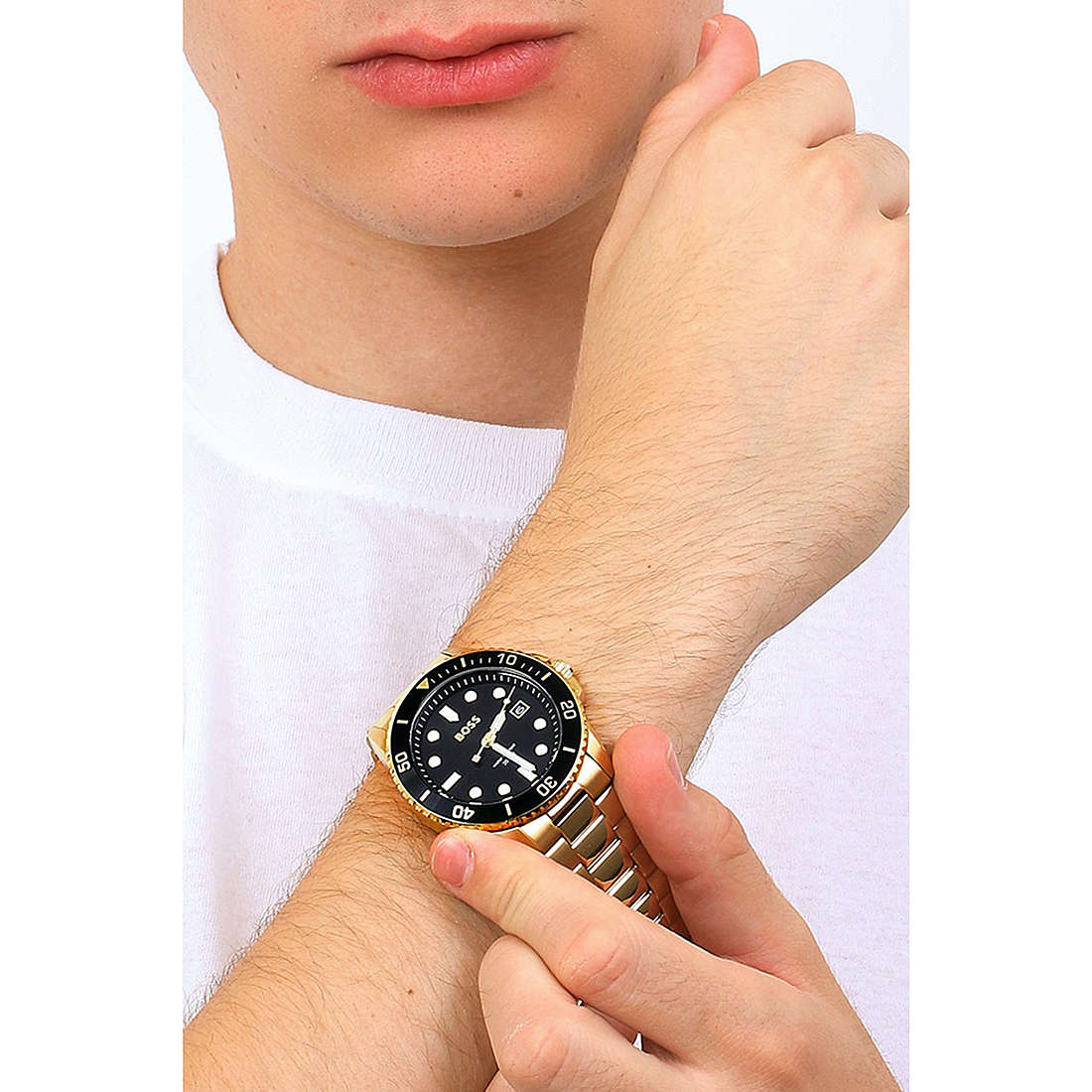 Hugo Boss only time Ace man 1513917 wearing