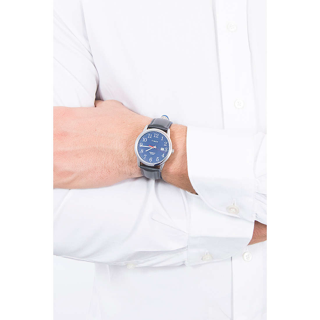 Timex only time Easy Reader man TW2R62400 wearing