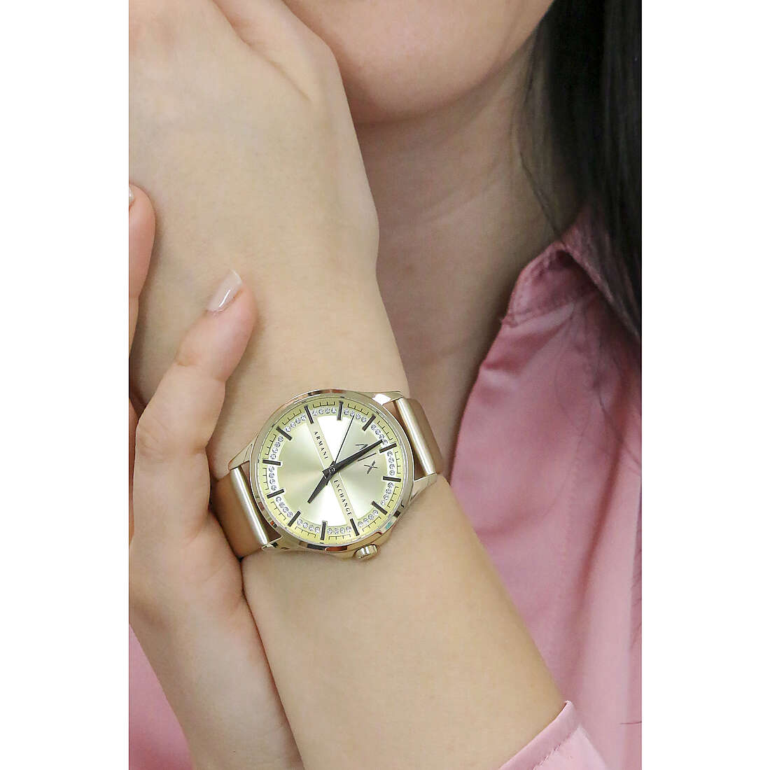 Armani Exchange only time woman AX5271 wearing