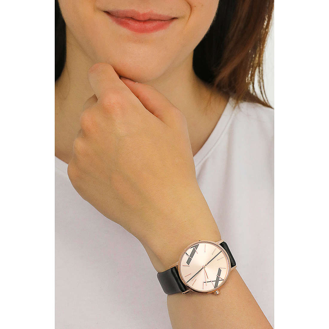 Armani Exchange only time woman AX5571 wearing