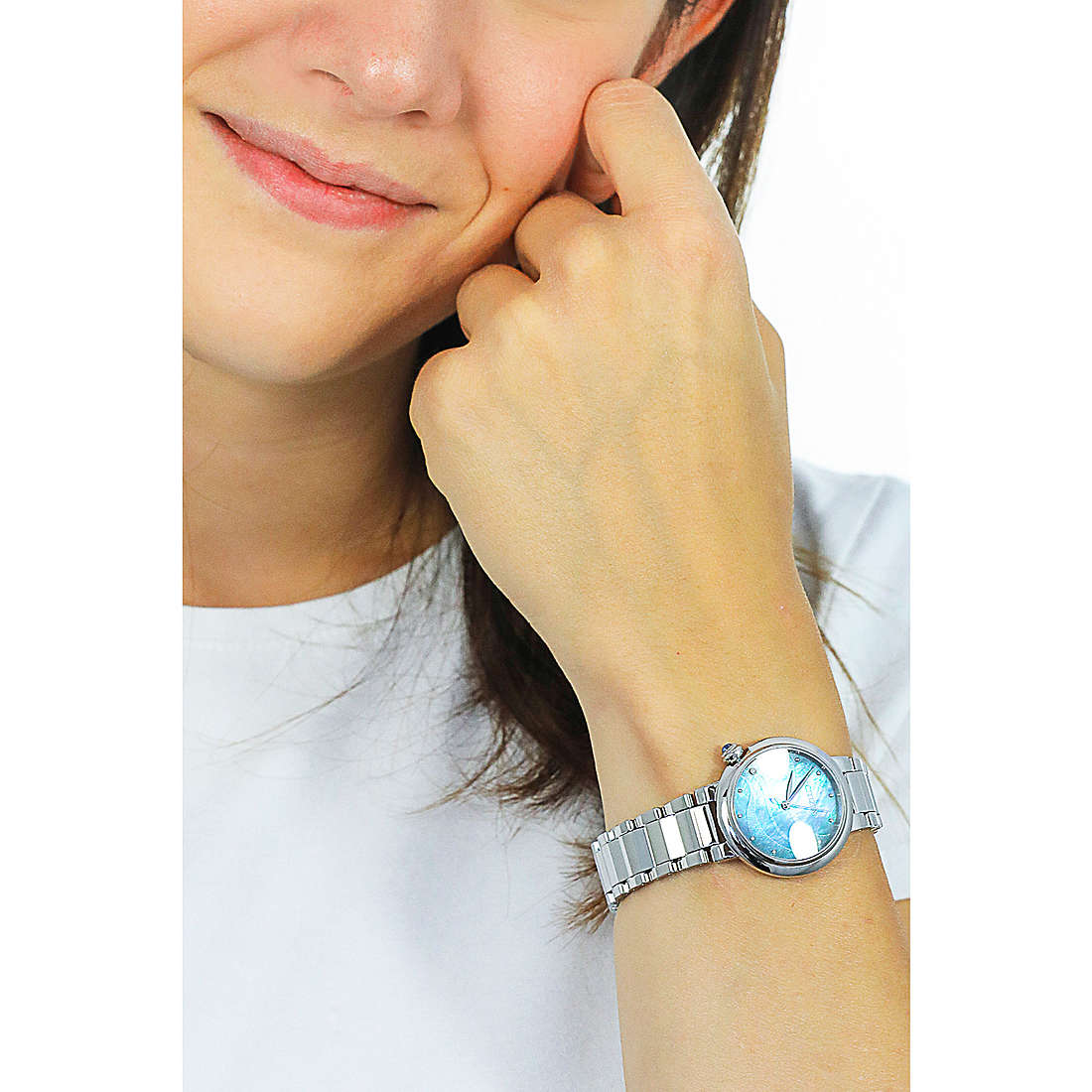 Citizen only time woman EM0910-80N wearing