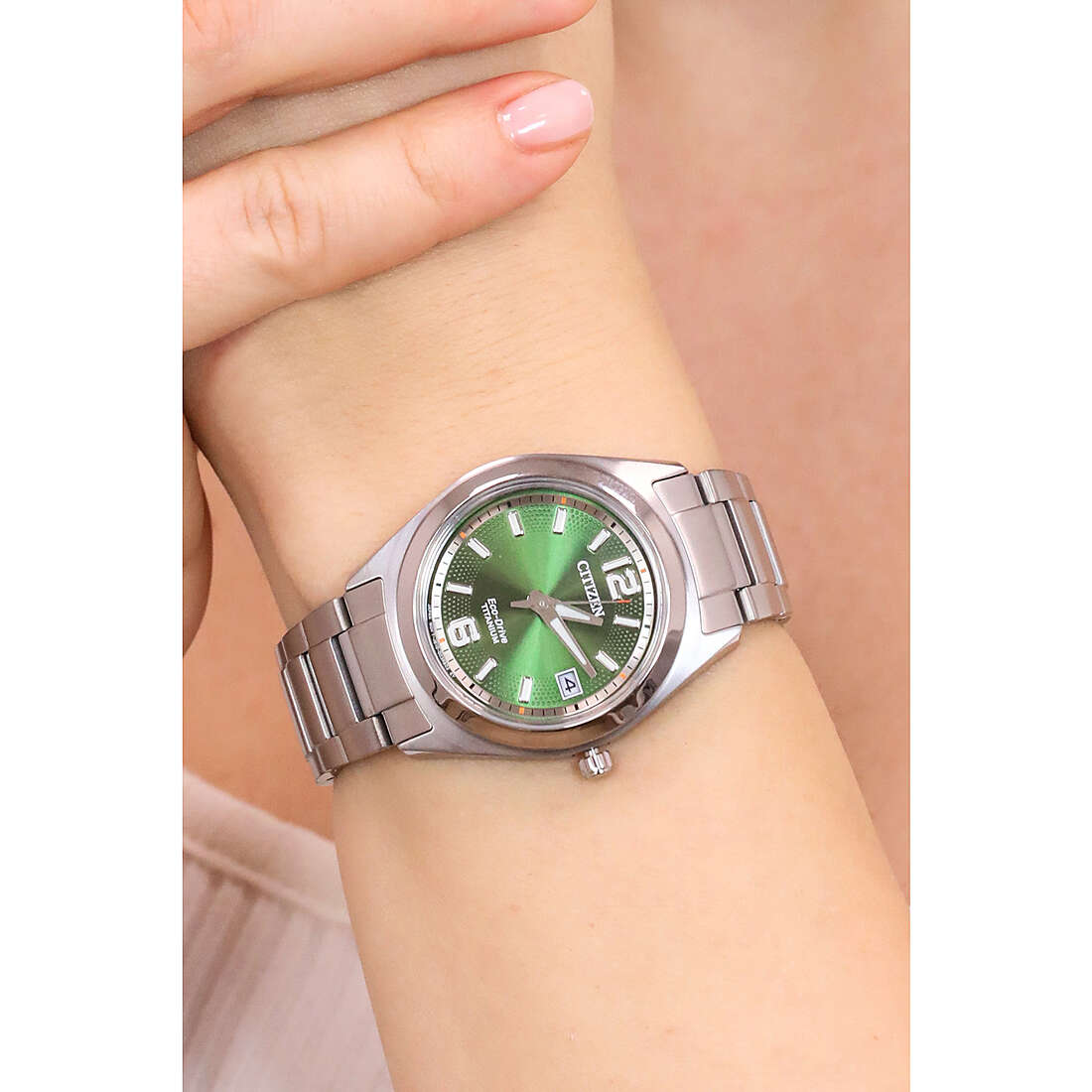 Citizen only time woman FE6151-82X wearing