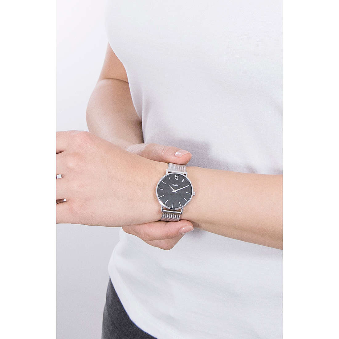 Cluse only time Minuit woman CW0101203005 wearing