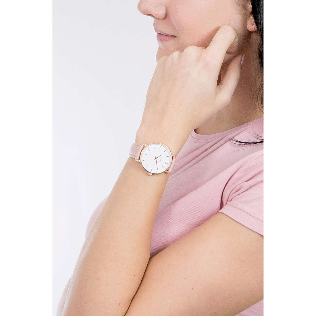 Cluse only time Minuit woman CW0101203006 wearing
