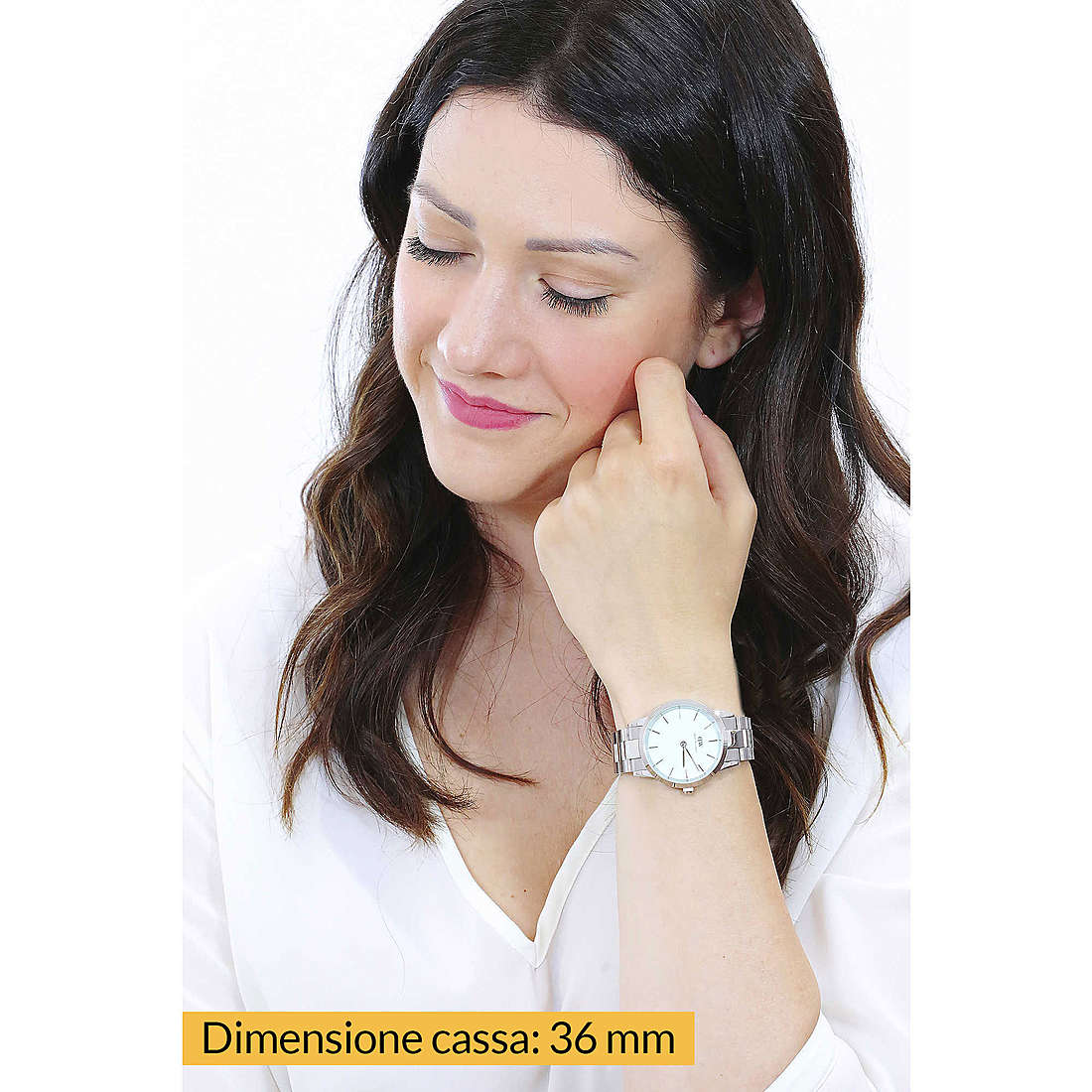 Daniel Wellington only time Iconic Link woman DW00100537 wearing