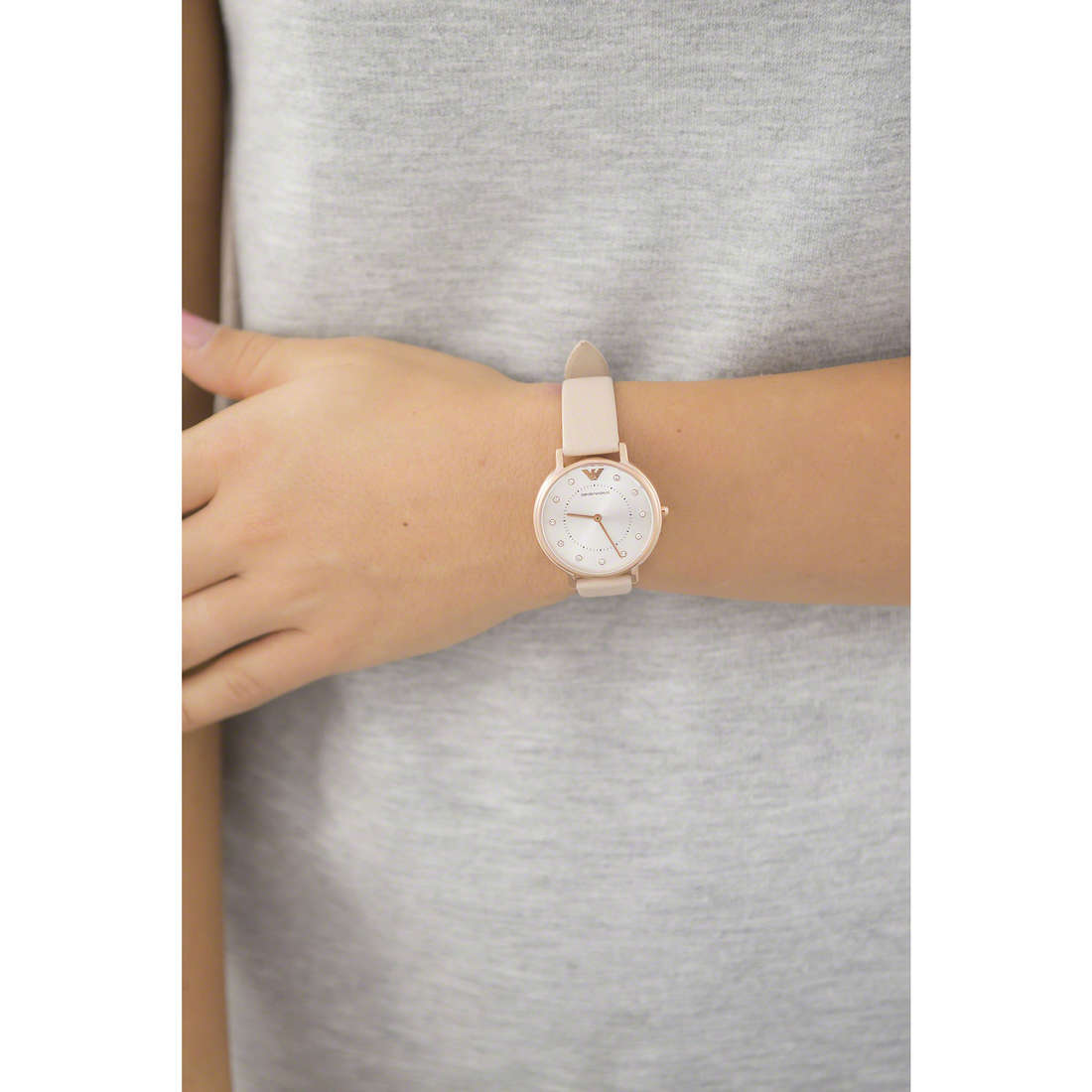 Emporio Armani only time woman AR2510 wearing