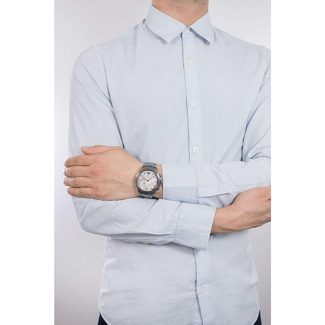 Emporio Armani Smartwatches man ART3017 wearing