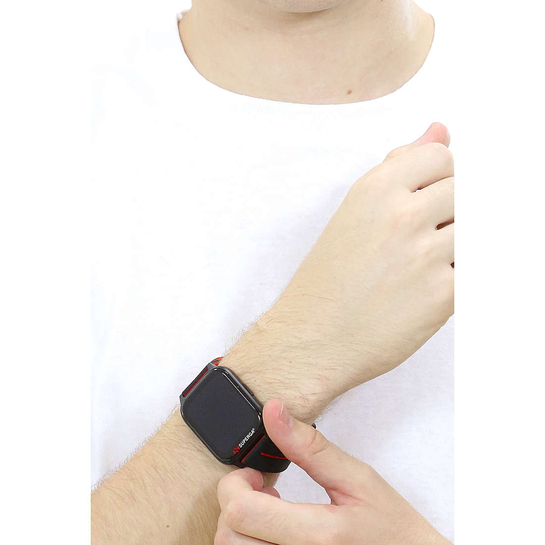 Superga Smartwatches Ink man SW-STC018 wearing