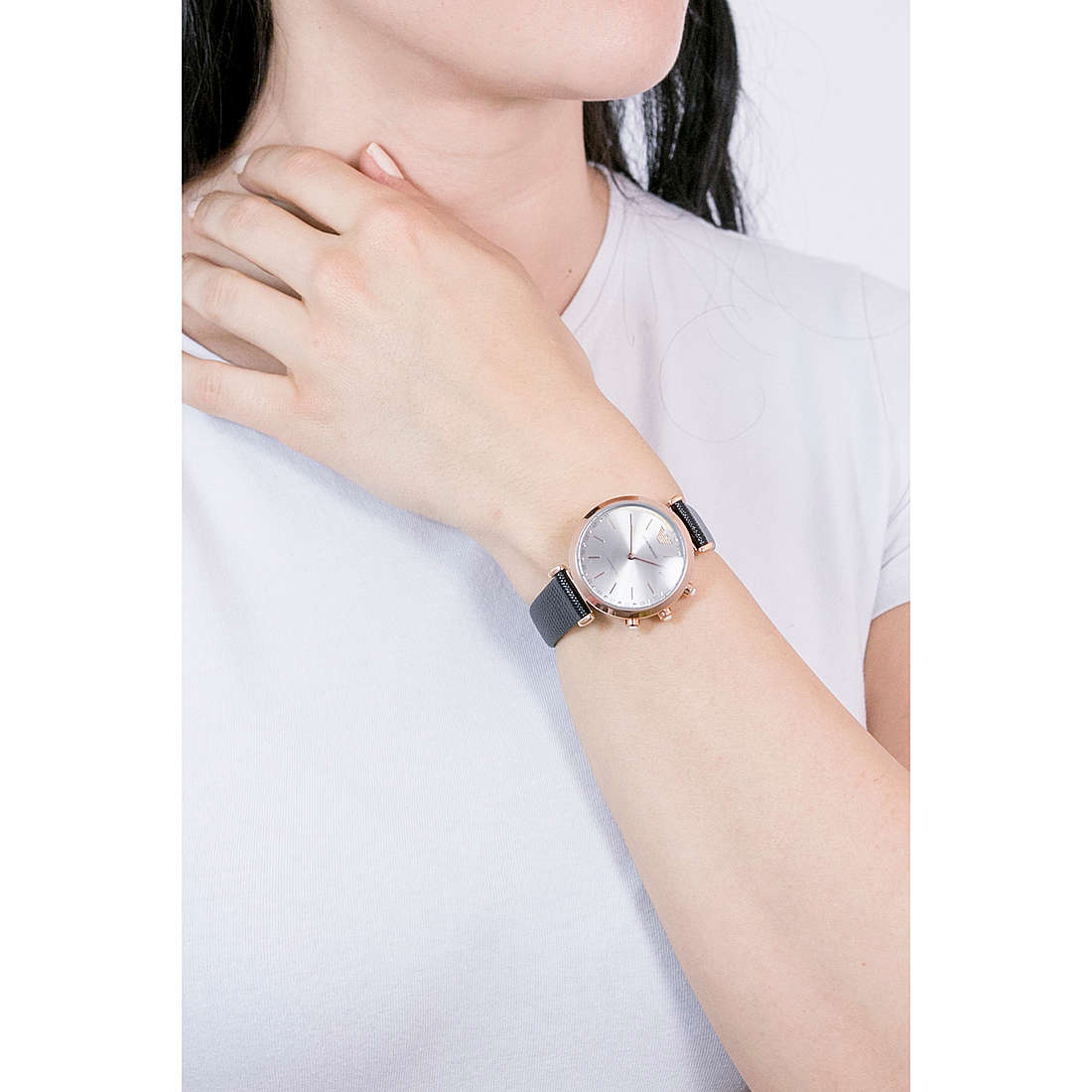 Emporio Armani Smartwatches woman ART3027 wearing