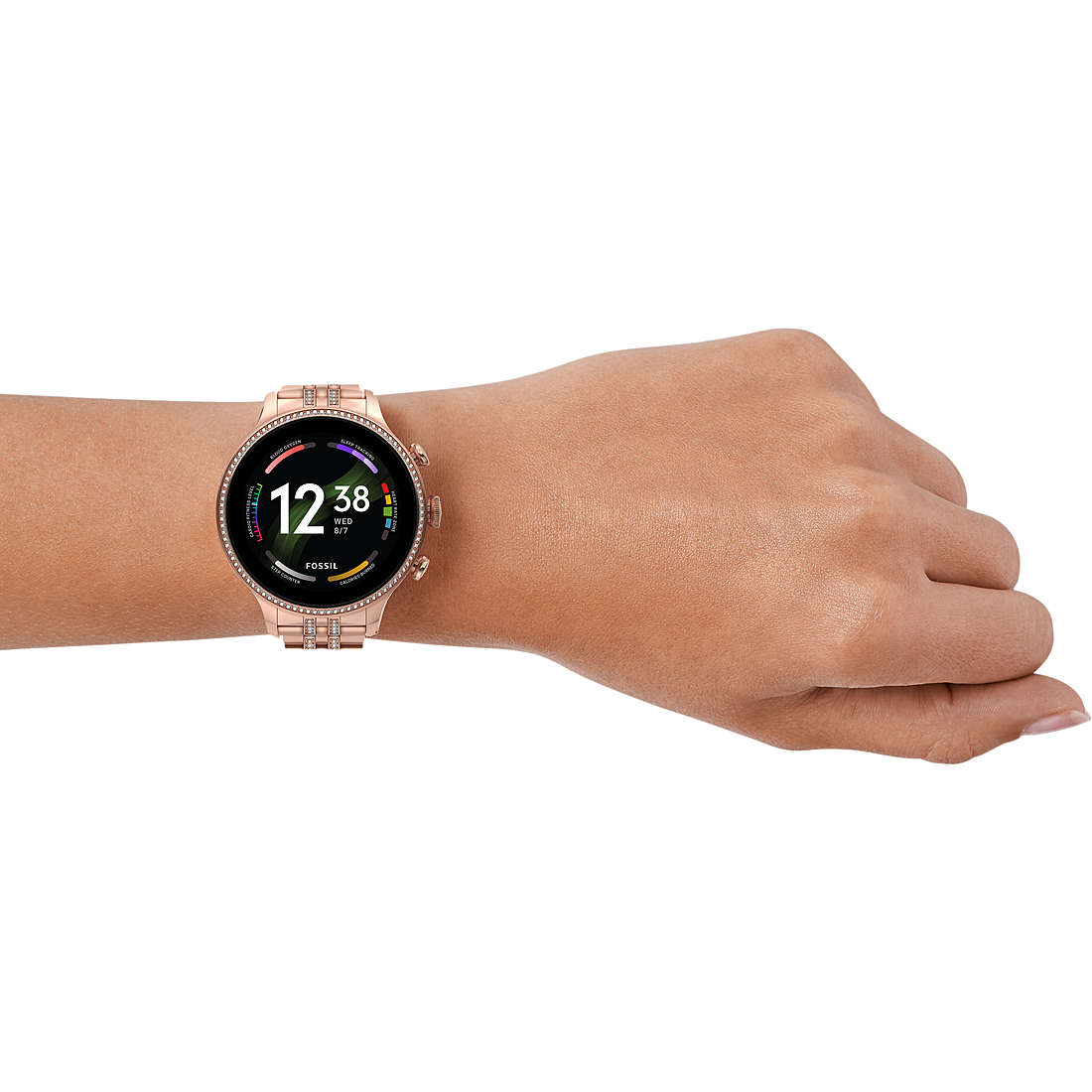 Fossil Smartwatches Gen 6 Smartwatch woman FTW6077 wearing