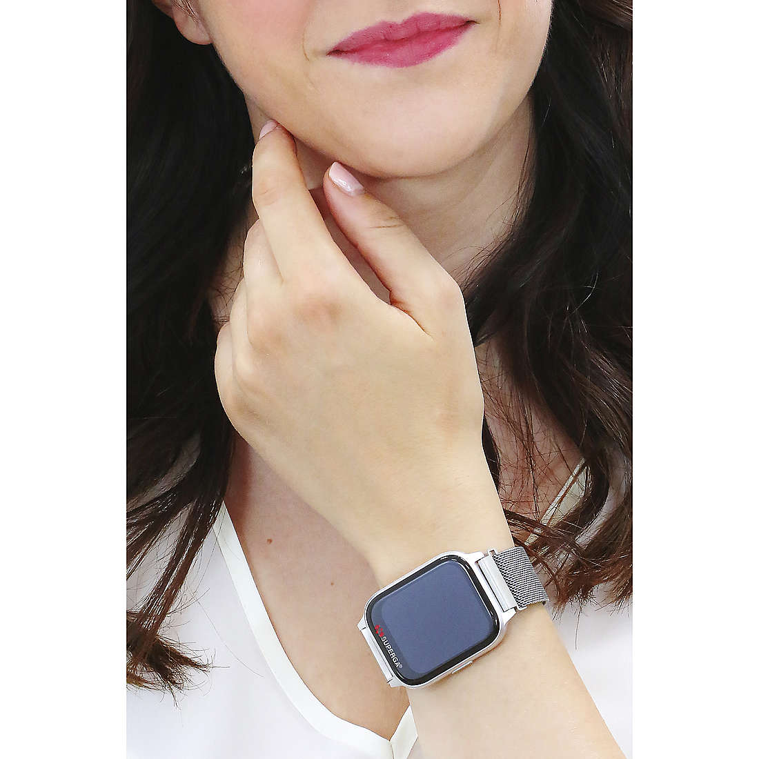 Superga Smartwatches Ink woman SW-STC011 wearing