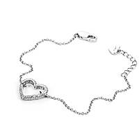 4US Cesare Paciotti bracelet woman Bracelet with 925 Silver Charms/Beads jewel 4UBR5384W