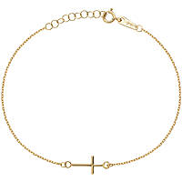 Amen bracelet woman Bracelet with 9 kt Gold Charms/Beads jewel AU9BRCRG3