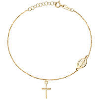 Amen bracelet woman Bracelet with 9 kt Gold Charms/Beads jewel AU9BRCRMIG3