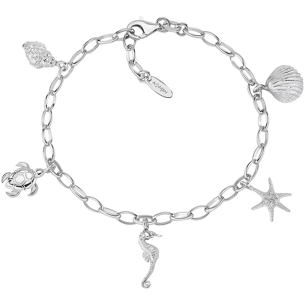 Amen bracelet woman Bracelet with 925 Silver Charms/Beads jewel BRANMMAB1