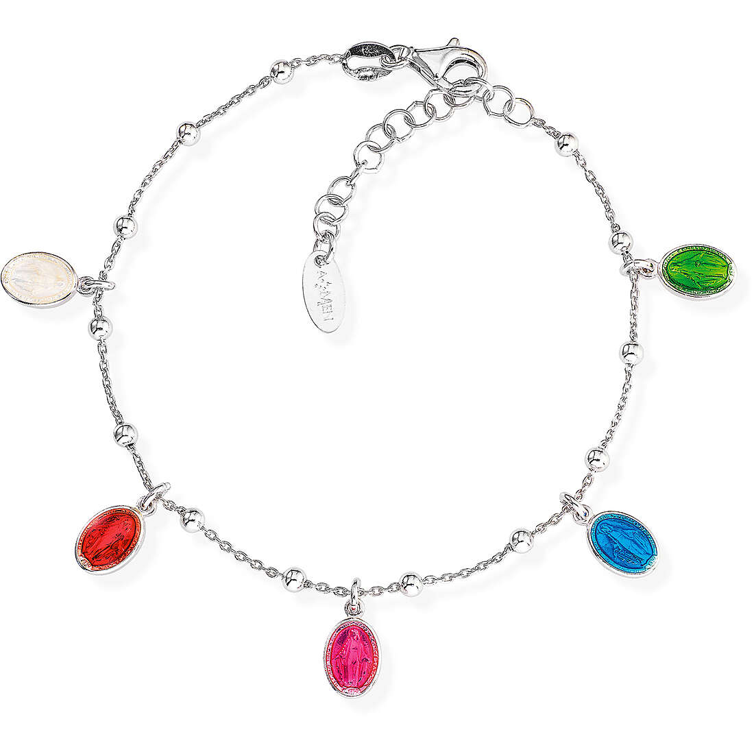 Amen bracelet woman Bracelet with 925 Silver Charms/Beads jewel BRMSB