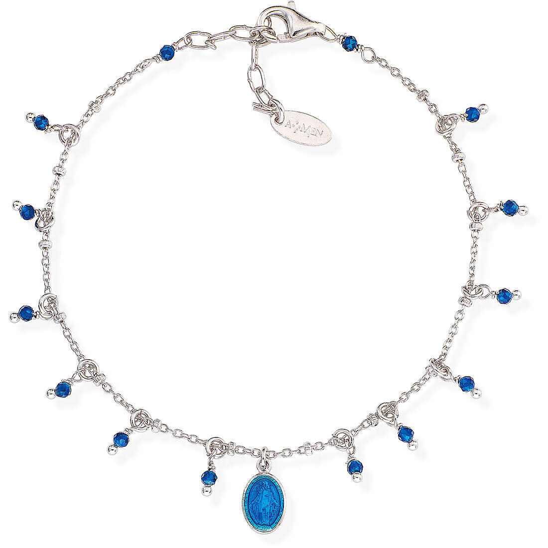 Amen bracelet woman Bracelet with 925 Silver Charms/Beads jewel BRMSBBL1