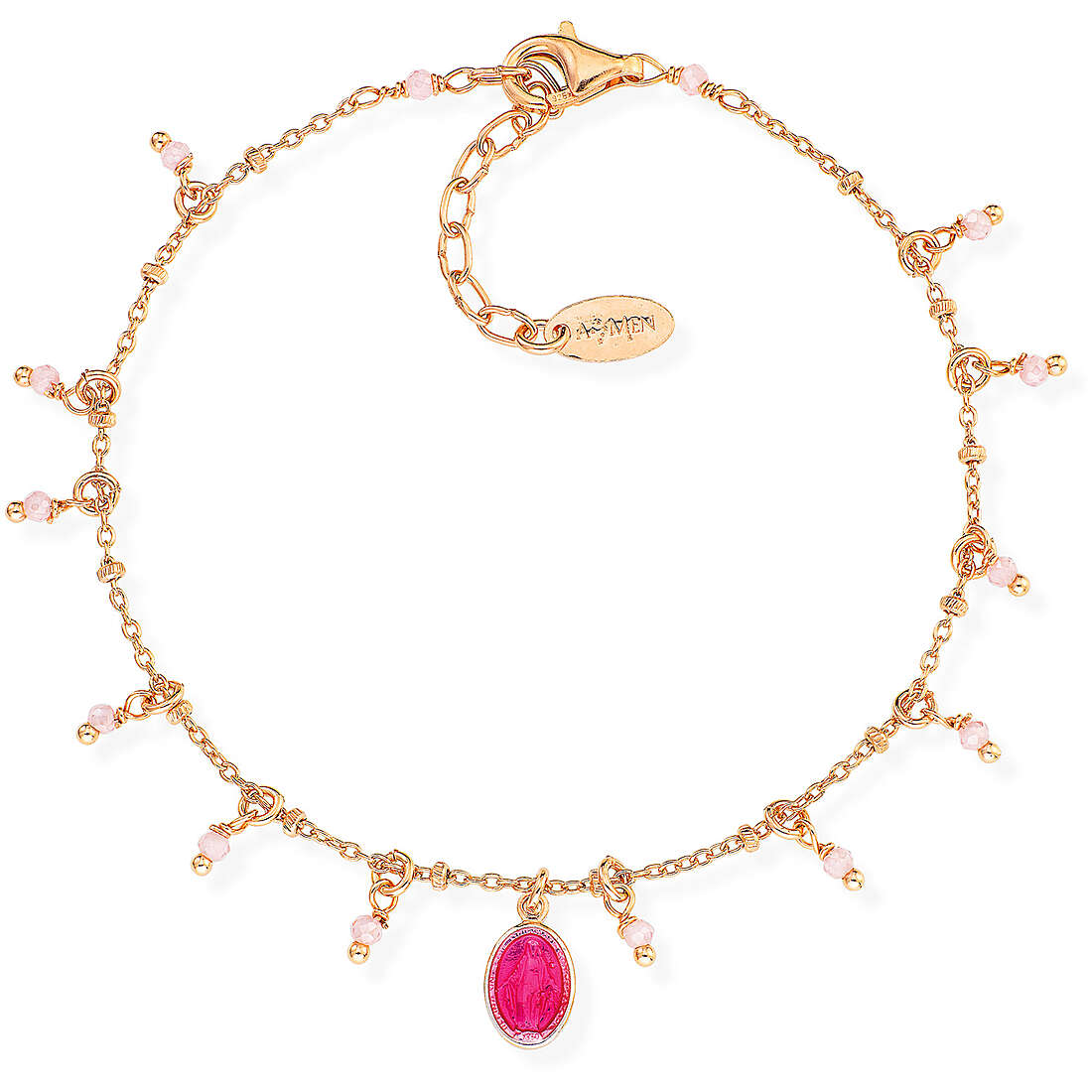 Amen bracelet woman Bracelet with 925 Silver Charms/Beads jewel BRMSRRO1