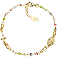 Amen bracelet woman Bracelet with 925 Silver With Beads jewel BRO10GARVE3
