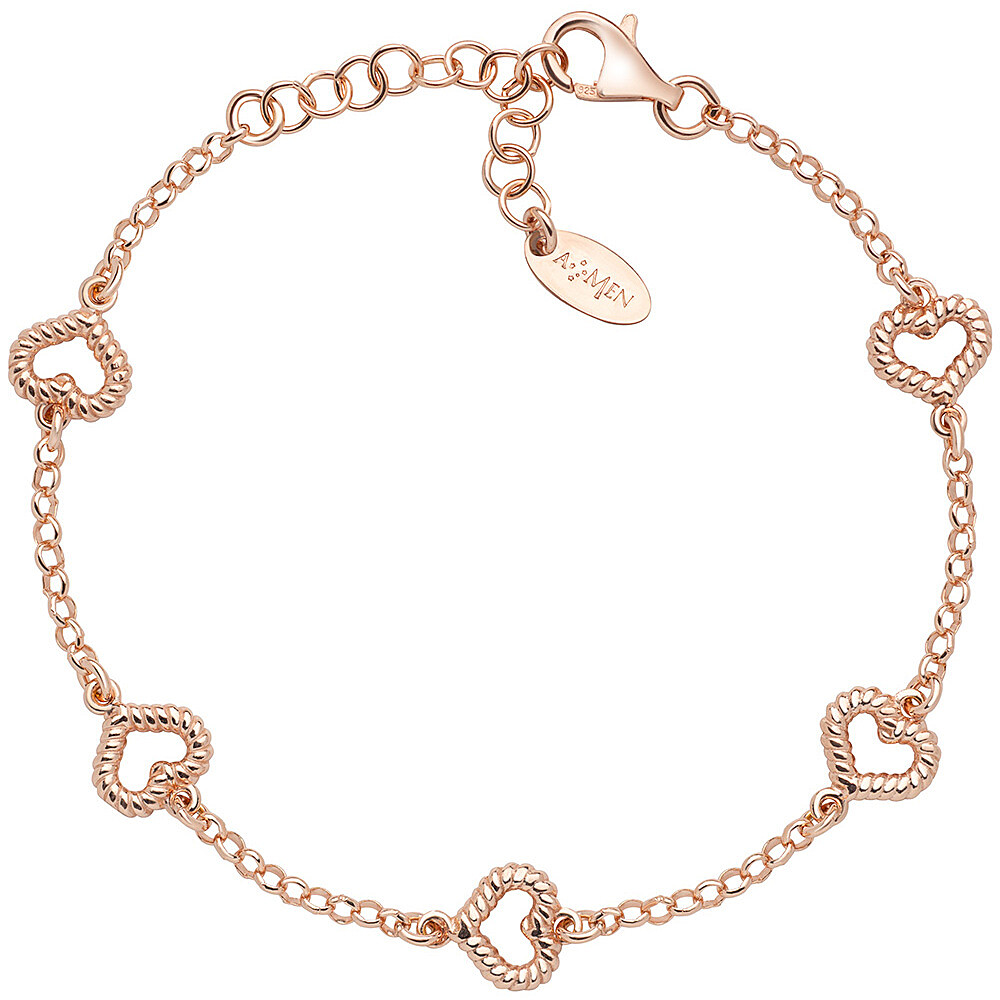 Amen Coccole bracelet woman Bracelet with 925 Silver Charms/Beads jewel BRGOCUR1