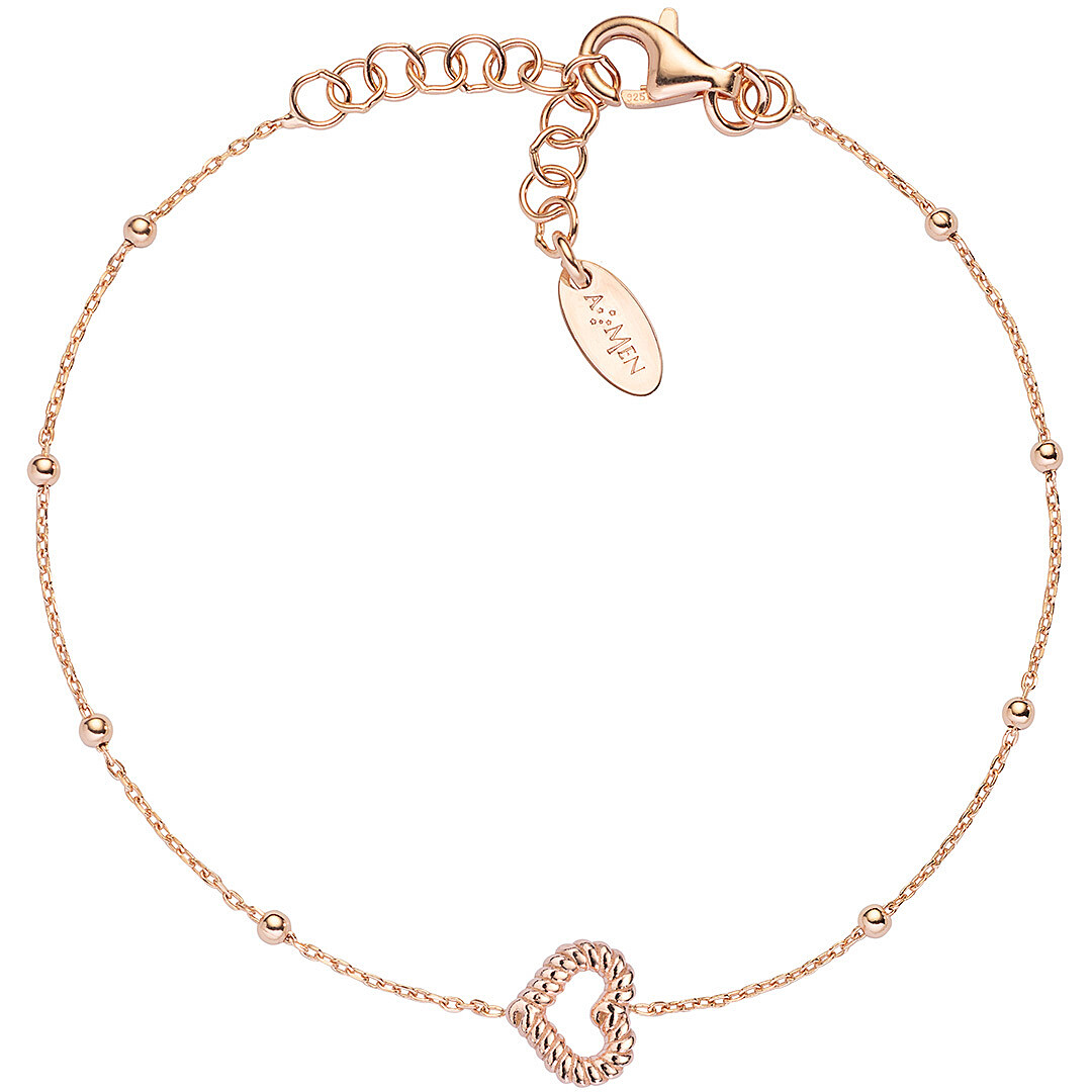 Amen Coccole bracelet woman Bracelet with 925 Silver Charms/Beads jewel BRGOCUR3
