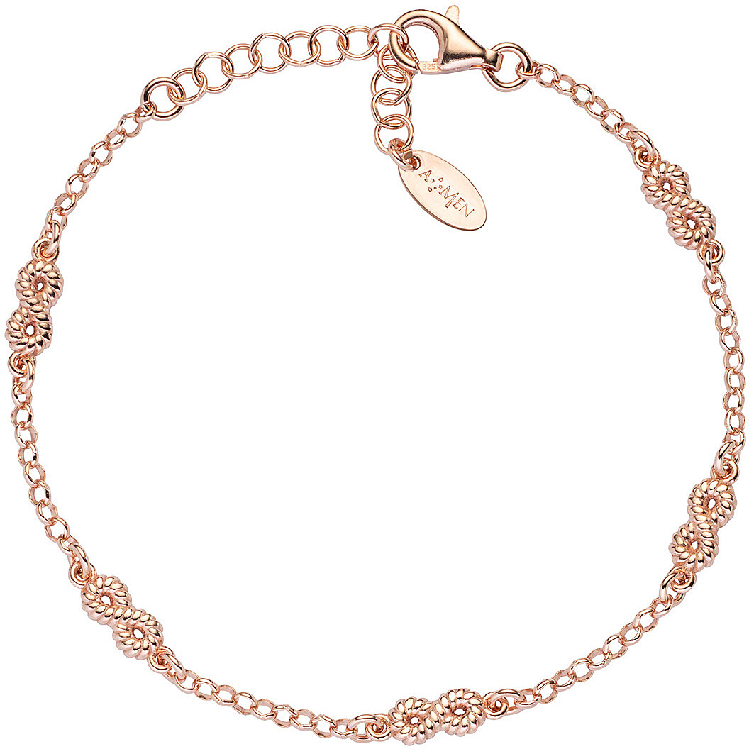 Amen Coccole bracelet woman Bracelet with 925 Silver Charms/Beads jewel BRGOINR1