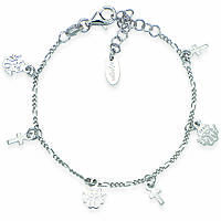 Amen Junior bracelet woman Bracelet with 925 Silver Charms/Beads jewel BBACR