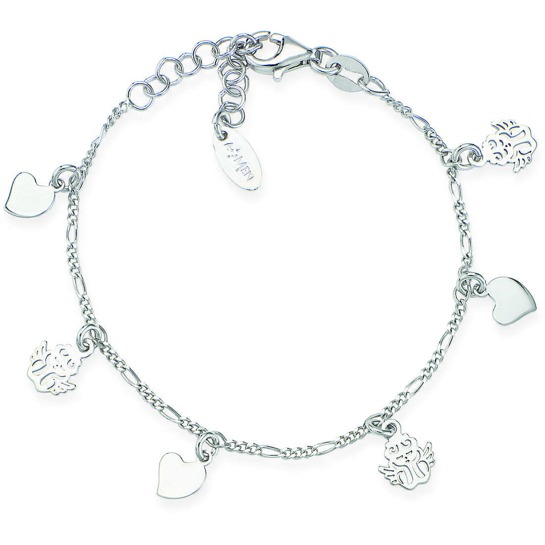 Amen Junior bracelet woman Bracelet with 925 Silver Charms/Beads jewel BBACU