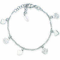 Amen Junior bracelet woman Bracelet with 925 Silver Charms/Beads jewel BBACU