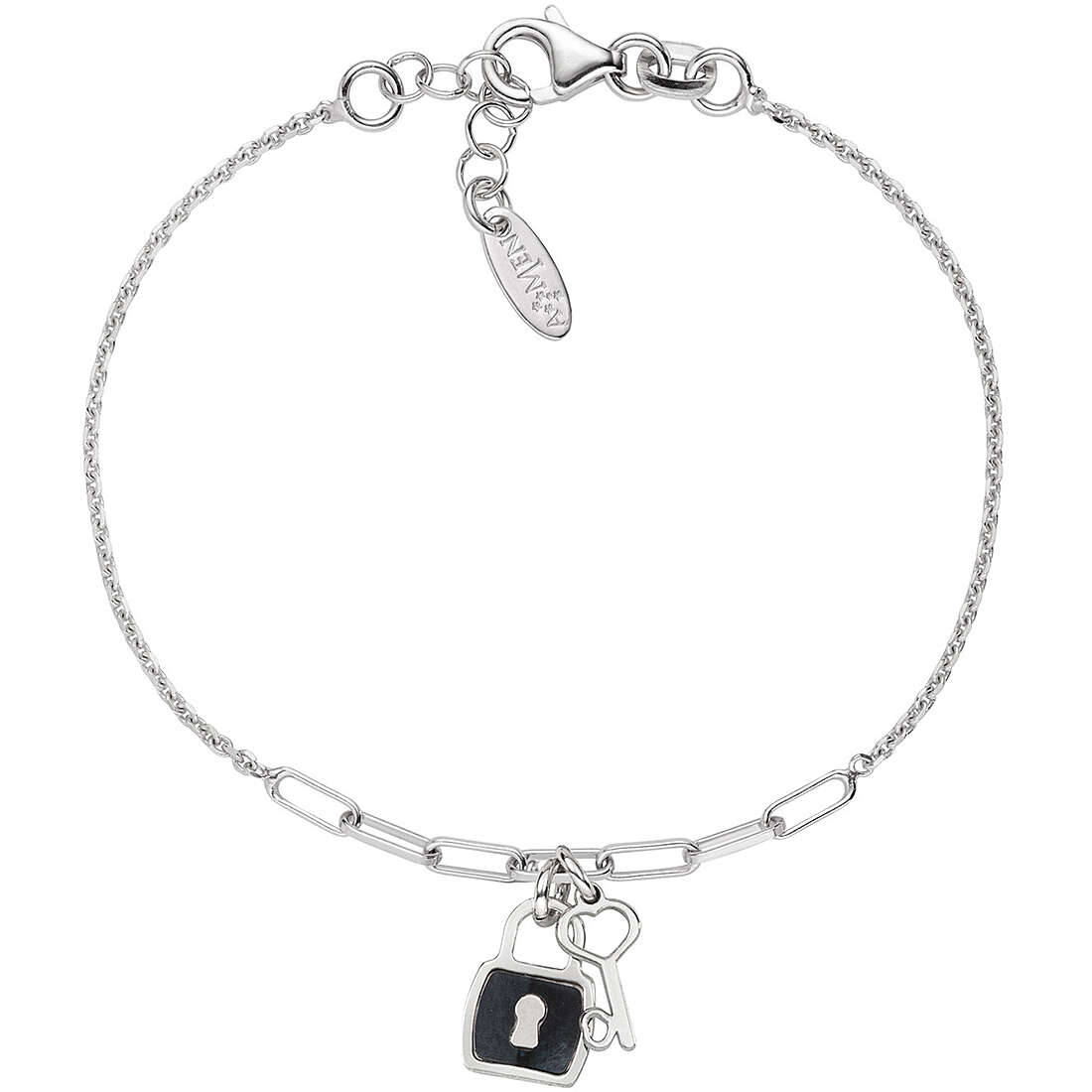 Amen Madreperle bracelet woman Bracelet with 925 Silver Charms/Beads jewel BRMPLUBN