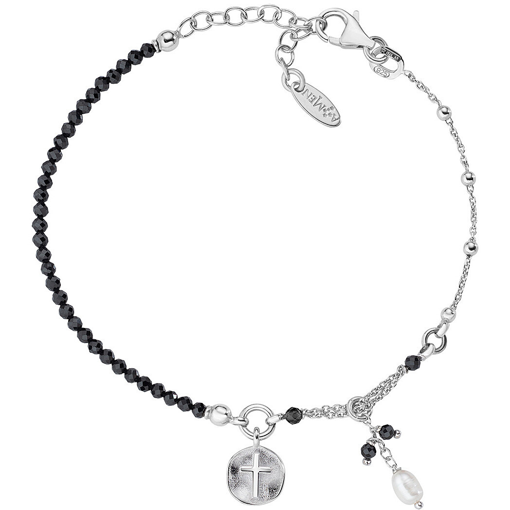 Amen Rainbow bracelet woman Bracelet with 925 Silver Charms/Beads jewel BRZICRBN3