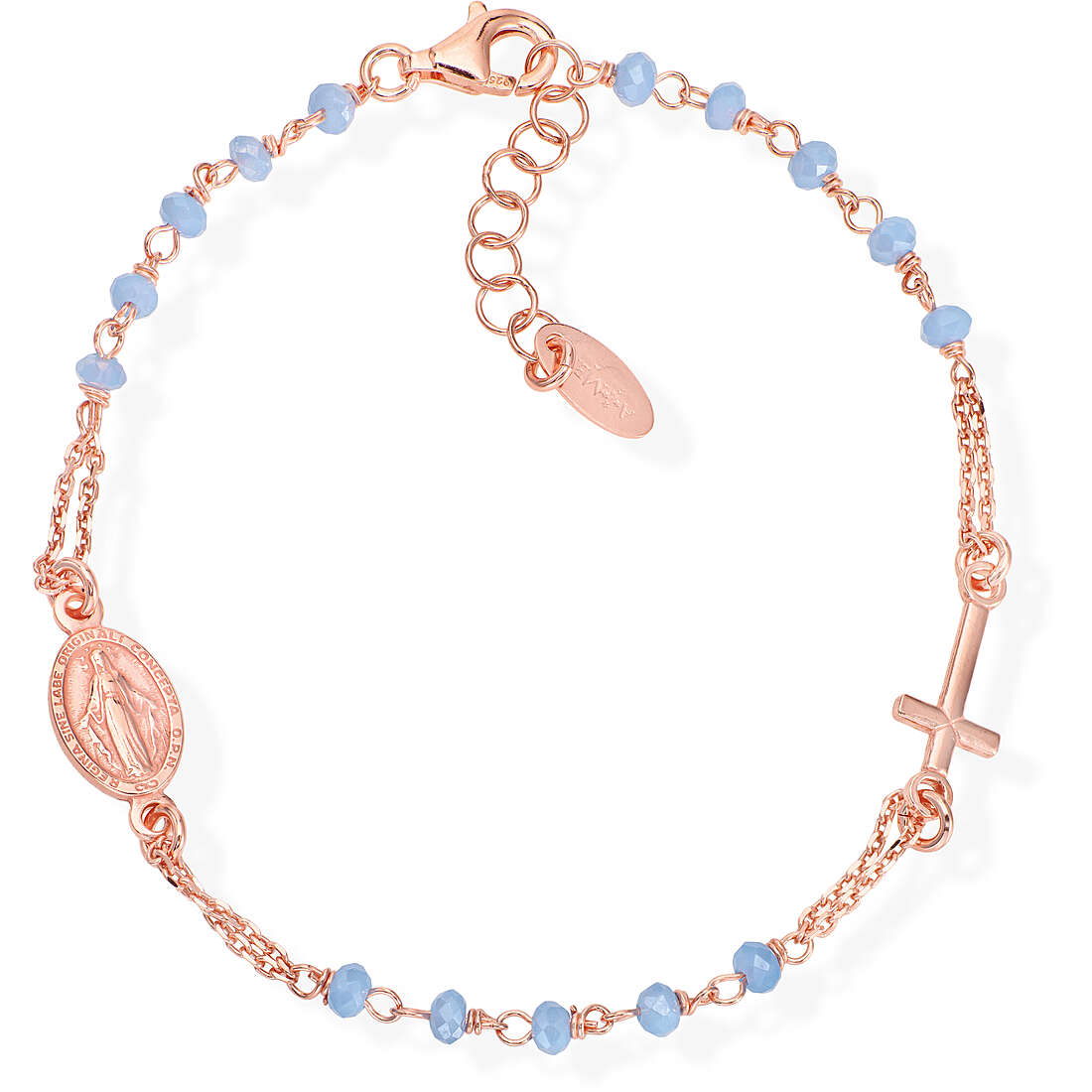 Amen Rosari bracelet woman Bracelet with 925 Silver With Beads jewel BRO25RCE3