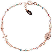 Amen Rosari bracelet woman Bracelet with 925 Silver With Beads jewel BRO25RMU3