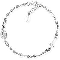 Amen Rosari bracelet woman Bracelet with 925 Silver With Beads jewel BROBD3
