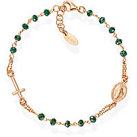 Amen Rosari bracelet woman Bracelet with 925 Silver With Beads jewel BRORVB3