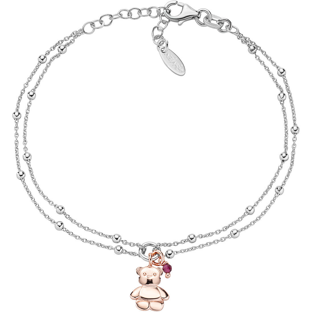 Amen Soggetti bracelet woman Bracelet with 925 Silver Charms/Beads jewel BRANORBRFU3