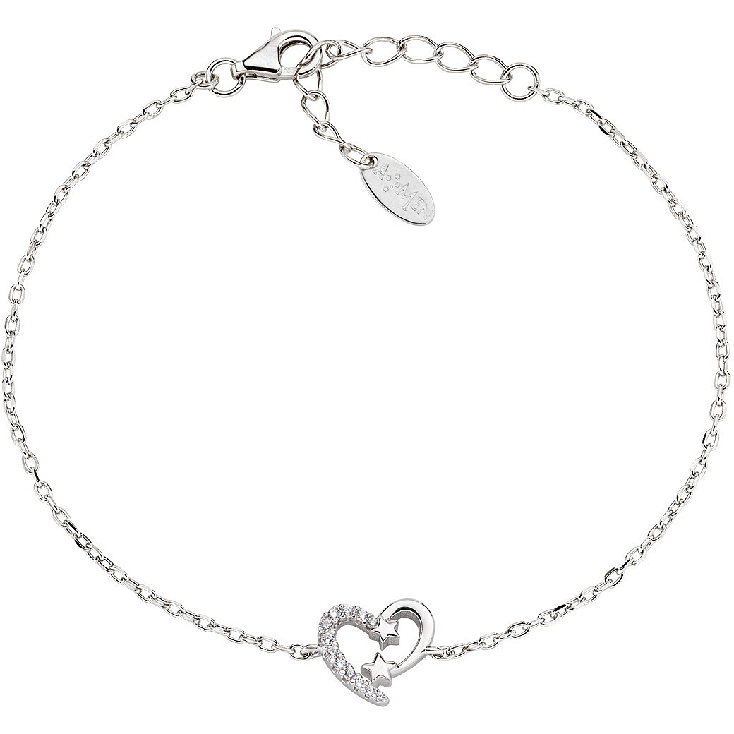 Amen Ti Amo bracelet woman Bracelet with 925 Silver Charms/Beads jewel BRHSBBZ