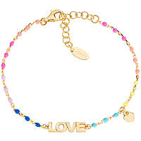 Amen Ti Amo bracelet woman Bracelet with 925 Silver With Beads jewel BRSMLOGM1