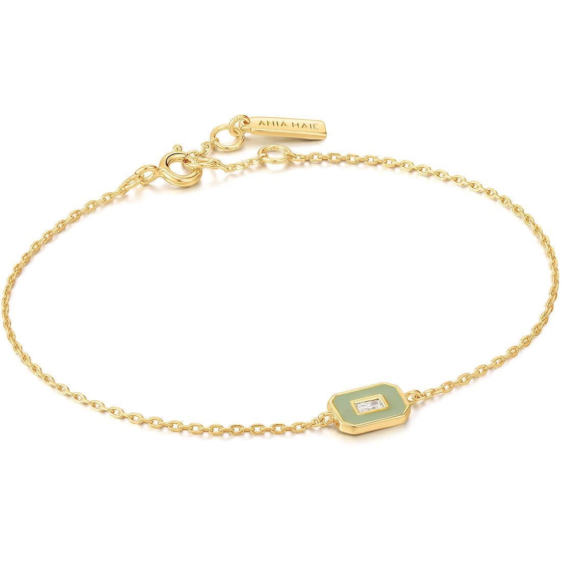Ania Haie Bright Future bracelet woman Bracelet with 925 Silver Charms/Beads jewel B028-02G-G