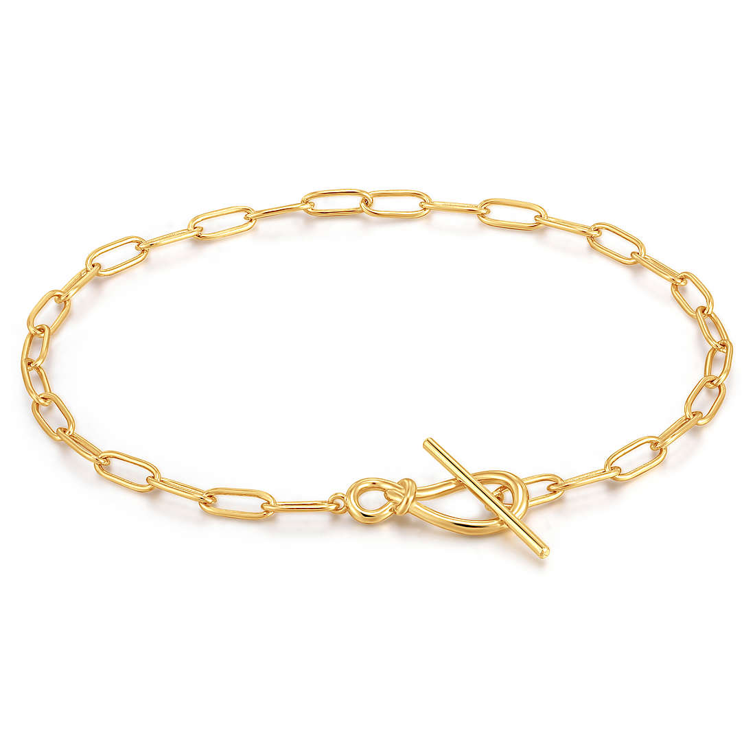 Ania Haie Forget Me Knot bracelet woman Bracelet with 925 Silver Chain jewel B029-01G