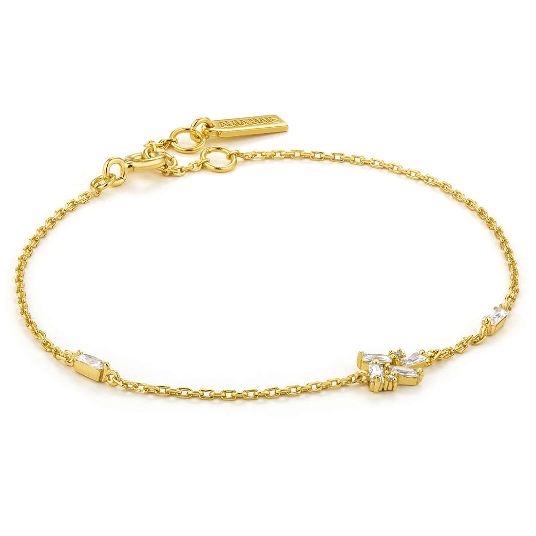 Ania Haie Glow Getter bracelet woman Bracelet with 925 Silver Charms/Beads jewel B018-02G
