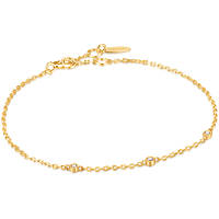 Ania Haie Gold Collection bracelet woman Bracelet with 14kt Gold Chain jewel BAU001-04YG